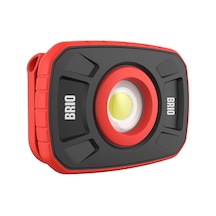 Brio Usb Şarjlı Led Fener Lamba 1000 Lümen Güçlü Işık Tamirci Feneri