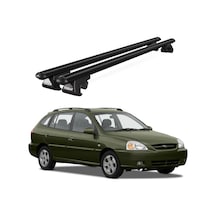 Venüs Kia Rio Station Wagon 2000-2005 Uyumlu Siyah Ara Atkı Port Bagaj Tavan Barı