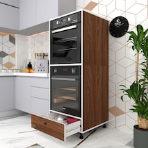 Kenzlife fırın dolabı naime cvz 145*60*56 mutfak çekmeceli ayaklı banyo kiler ofis