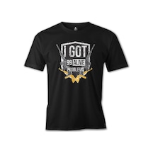 Pubg - Problems Siyah Erkek Tshirt