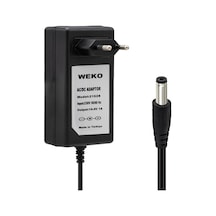 14.4v 1a Akü Şarj Cihazı Kırmızı Yeşil Led Li Yerli Üretim Priz Tipi Adaptör