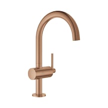 Grohe 24362DL0 Lavabo Bataryası Atrio L Boyut Brushed Warm Sunset Metalik
