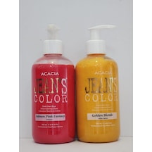 Acacia Jean's Color Altın Sarısı - Somon Saç Boyası 2 x 250 ML