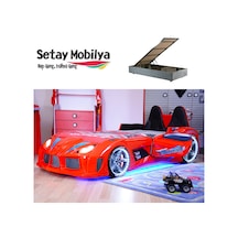Setaymobilya Bazalı Arabalı Yatak , Audi V7 Full Led Bazalı Araba Yatak *Setay Setaymobilya Bazalı Arabalı Yatak , Audi V7 Full Led Bazalı Araba Yatak *Setay