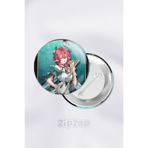 Ciaccona Wuthering Waves Gacha Çanta Süsü Rozet İğneli Buton Rozet Seti 1 Adet Tekli