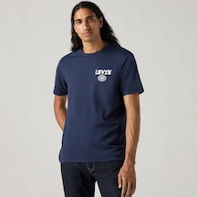 Levi's Lse Graphıc Crewneck Te Coolmax Ssnl Hlmavi Mavi
