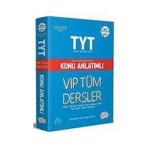 TYT VIP Tüm Dersler Konu Anlatımlı -  Editör