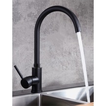 Siyah Omega Yüksek Gövdeli Mutfak Bataryası