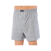 Lüx Drm Erkek Battal Desenli Penye Boxer Short 1293 001 6 Adet