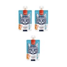 Wanpy Taze Tavuklu & Havuçlu Kedi Et Ezmesi 3 x 90 G