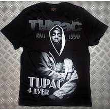 Stoned&Fame Tupac Baskılı Unisex %100 Pamuk Siyah T-shirt SIYAH Stoned&Fame Tupac Baskılı Unisex %100 Pamuk Siyah T-shirt SIYAH