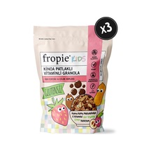 Kids Granola Yer Fıstığı & Çilek Küpleri 3 x 240 G