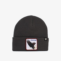 Goorin Bros Toasty Freedom Unisex Gri Bere Düz 107-0027 Gri