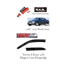 Opel Vectra A Kasa 1988-1995 Model 4'Lü Mugen Cam Rüzgarlığı