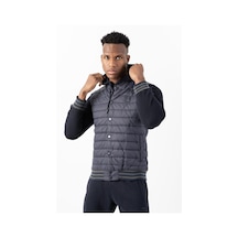 Maraton Sportswear Regular Erkek Hakim Yaka Uzun Kol Outdoor Lacivert Mont 22352-lacivert Lacivert