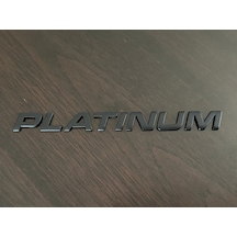 Platinum Piano Black Bagaj Yazısı 3m 3d Abs Opel Zafira