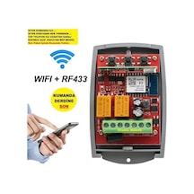 Dünyanın Her Yerinden Cep Telefon İle Garaj Kapısını Açıp Kapatır