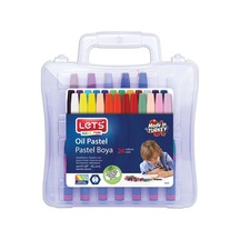 Lets 24RenkPastelBoyaPlastikÇantalı