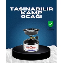 Kamp Ocağı Seti Taşınabilir Tüp Ve Denge Aparatlı Çok Renkli