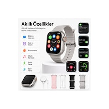 Hiltech T20 Ultra 2 49 MM 4 Kordonlu Akıllı Saat (İthalatçı Garantili)