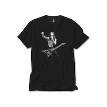 Children Of Bodom Alexi Laiho Siyah Tişört Siyah