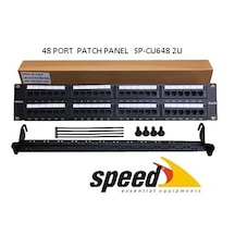 Speed SPCU648 48 Port Utp Cat6 Patch Panel