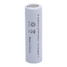 Supex Sp1000aa 1.2v 1000mah Ni-cd Düz Kafa Şarjlı Pil