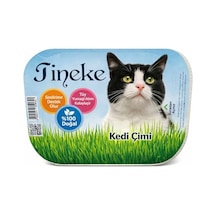 Tineke%100 Doğal Fileli Kedi Çimi Tüy Yumağı Önleyici