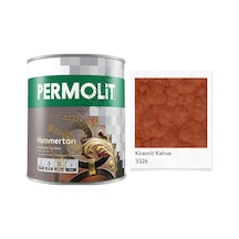 Permolit Hammerton Dekoratif Metal Boyası Kiremit Kahve 0.65 Lt.