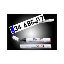 Plaka Kalemi Siyah Plaka Yazı Boyama Kalemi 1 Adet Onkar Otk-24479