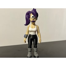 Turanga Leela Figürü - 3d Yazıcı Futurama Koleksiyonu - Tek Gözlü Kaptan Biblo