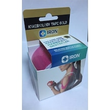 Iron Tape Kinesio  Bandı 5 Metre X 5 Cm Pembe