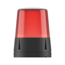 Mesan Ø110 Dörtgen Reflektörlü Led Döner Lamba Kırmızı 24Vdc Ms 804.1.24Vdc