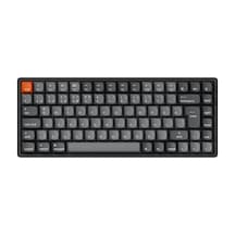 Keychron K2M-J1-TR Max %75 RGB Kırmızı Switch Kablosuz Mekanik Karbon Klavye