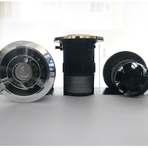 Airluks Lıghtfan Işıklı Banyo Fanı Krom - Altın