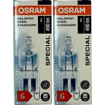 Osram Halopin Oven 40w 2700k Sarı Işık G9 Duylu Halojen Fırın Ampulü 2 Adet