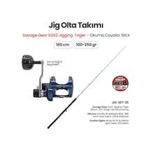 Savage Gear Sgs2 Jigging Triger 180cm - Okuma Cavalla 5ıılx - Jig Olta Takımı 25