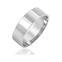 Gümüş Rodyum Kaplama Alyans-195496 Çok Renkli