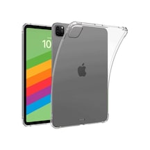 Newface Apple Uyumlu iPad Pro 13 2024 Kılıf Anti Shock Tablet Silikon - Şeffaf Tablet Kılıfı