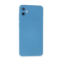 Samsung Galaxy A05 Kılıf Nano İçi Kadife Silikon - Mavi 0.2M-Çok Renkli
