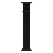 Watch 42mm Kordon Band-03 Serisi Hasır Strap Kayış-koyu Siyah