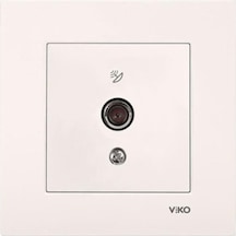 Viko Karre Krem F Konnektör Uydu Priz N119663