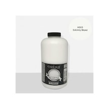 H-003 Eskimiş Beyaz 2 Litre Multisurfaces Hybrıd Akrilik Boya Beyaz Tek Renk