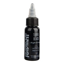 Turbo Black - Radiant Tattoo Dövme Boyası - 1oz/30ml