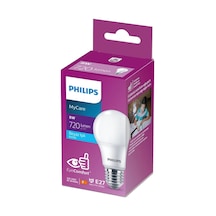 Philips Led Ampul 8w E27 6500k Beyaz Işık - 8 Adet Tarı