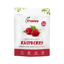 Fruvivo Dondurularak Kurutulmuş Ahududu Freeze Dry Raspberry Şeker İlavesiz %100 Doğal Vegan Atıştırmalık 20 G
