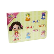Niloya Ahşap Puzzle - Kıyafetlerim
