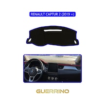 Renault Captur 2 2019 + Torpido Koruma Halısı Mavi Kenar