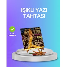 Çocuklar Ve Yetişkinler İçin Usb Led Işıklı Çizim Panosu - Lisinya