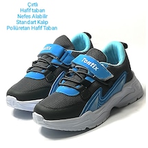 Tontix Gri Mavi Erkek Çocuk Günlük Lüks Spor Ayakkabısı